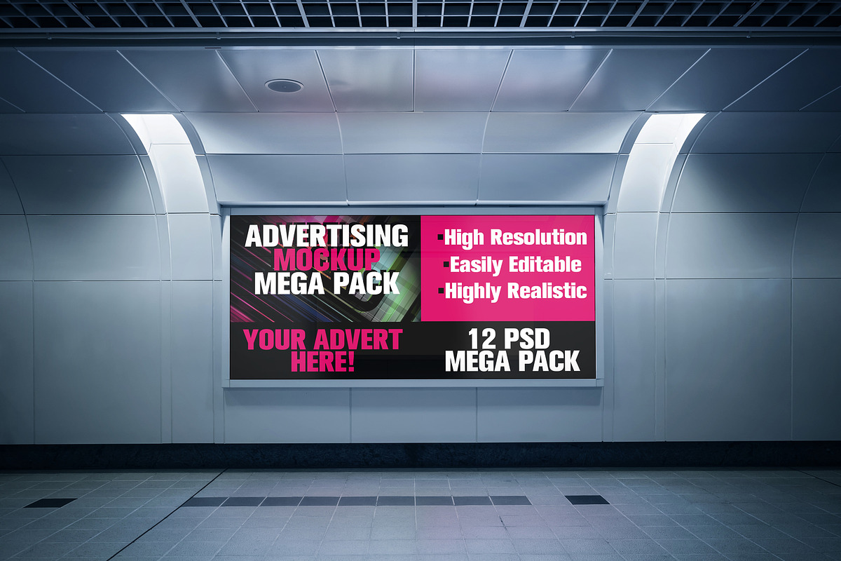 Advertising Mockup, an Advertising Mockup by Franklin Design (Photo 12 of 12)