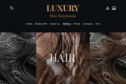 Website for Premium Beauty Brand, a Branding & Logo Template by WebDesignDaria (Thumbnail 3 of 5)