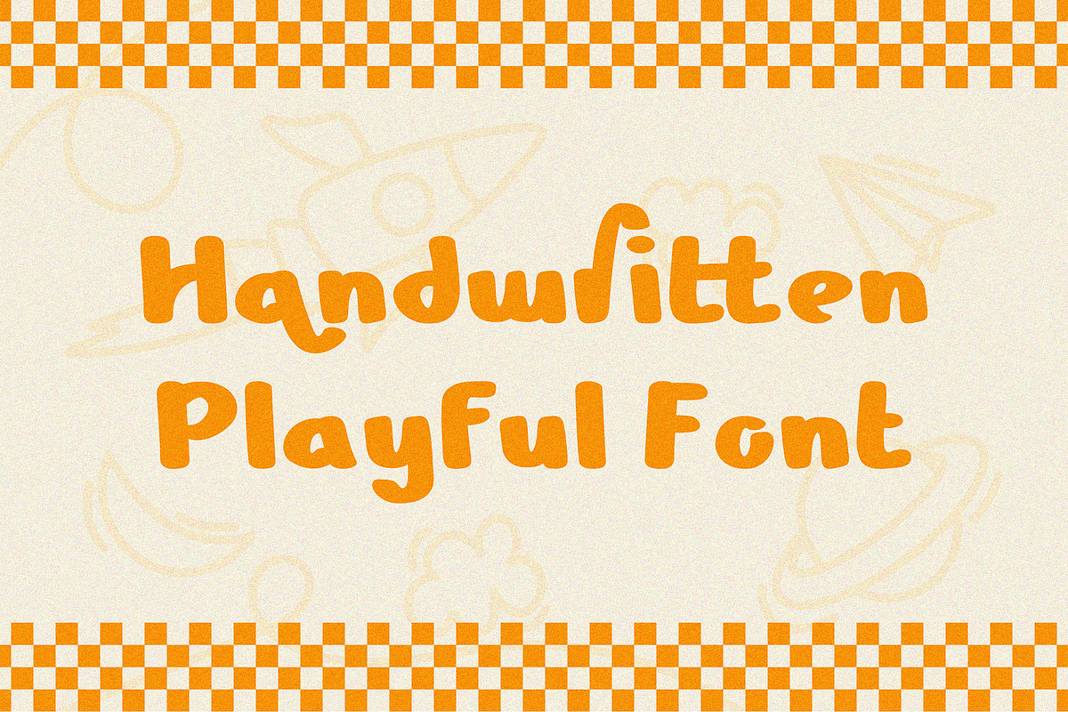 Baffelo Handwritten Playful, a Handwritten Font by Boril Std (Photo 5 of 7)