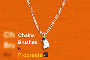 Procreate Chain Brushes More than 35