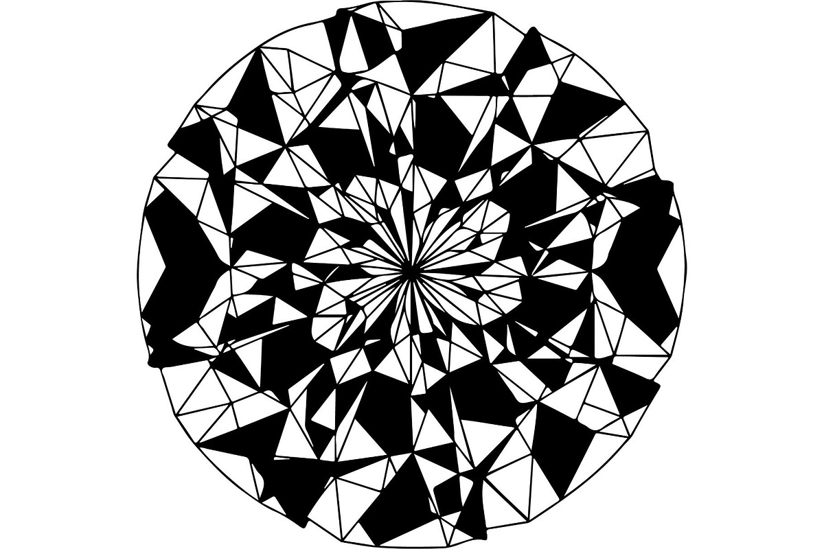 Abstract Circular Pattern, an Object Graphic by Designer_Momina (Photo 6 of 16)