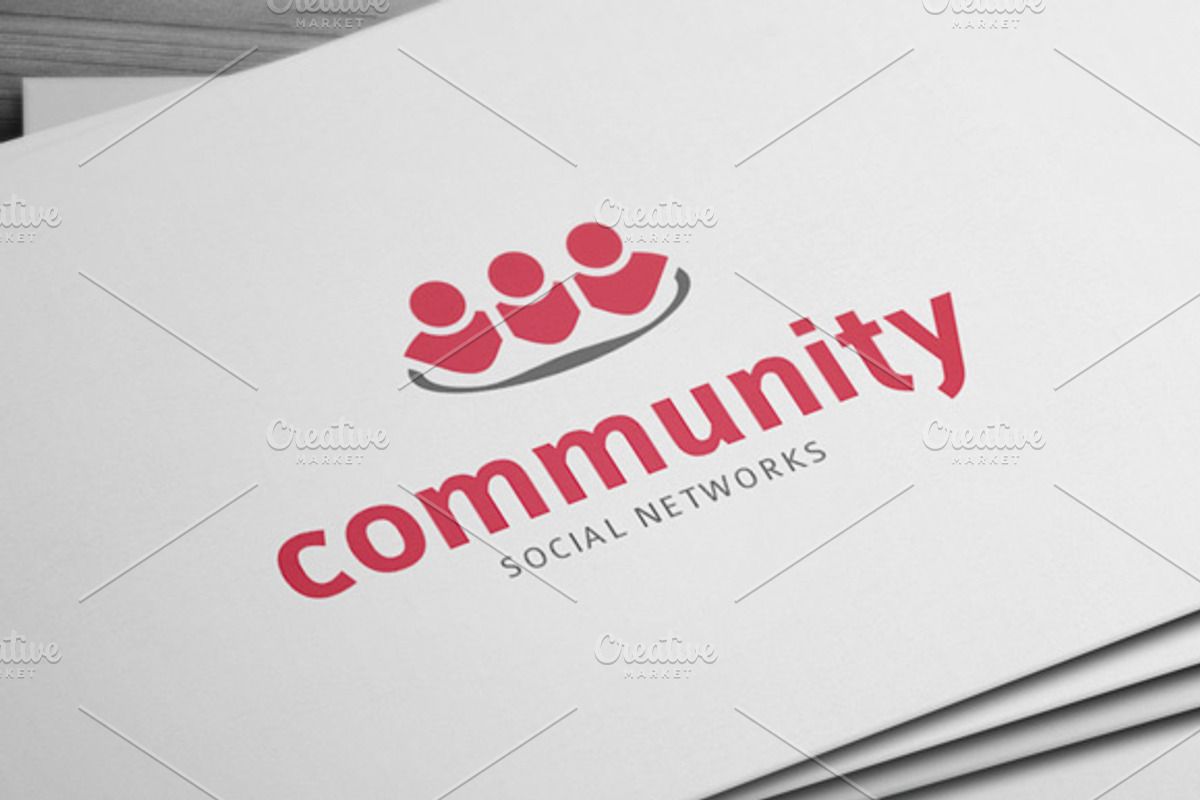 Community - Social Networks - Logo, a Branding & Logo Template by artnook (Photo 3 of 4)