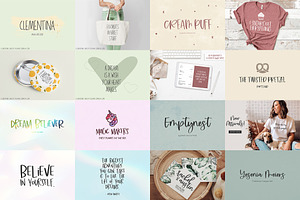 The Planner Font Bundle