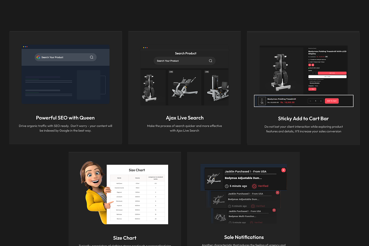 Gym Supplement | Shopify Theme preview 4