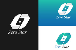Zero Letter Logo template