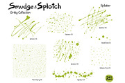 Gritty Stamp Brushes - Procreate, a Brush Add-On by INKY STAMP BRUSHES (Thumbnail 5 of 10)
