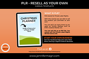 PLR Christmas Planner for Resellers, a Templates & Theme by Jennifer Magri Templates (Thumbnail 3 of 8)