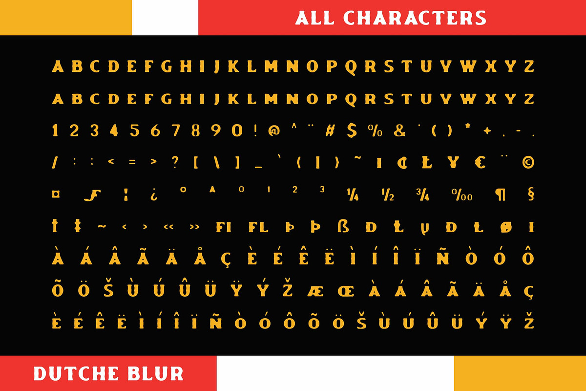 Dutche Blur, a Serif Font by Craft Supply Co. (Photo 8 of 8)