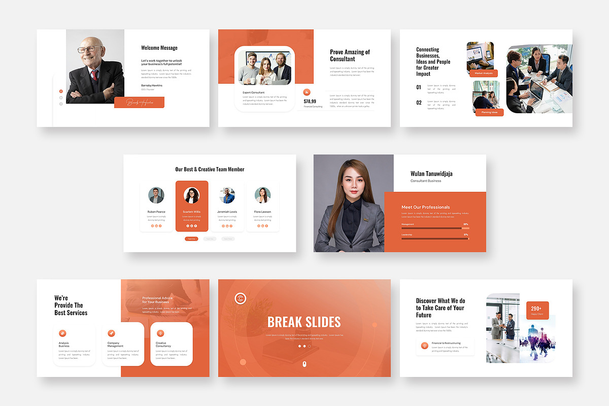 Business Consultant Google Slides, a Presentation Template by Premast (Photo 2 of 3)