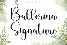 Ballerina Signature