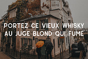French Modern - A sans serif font, a Sans Serif Font by amberrogals (Thumbnail 2 of 6)