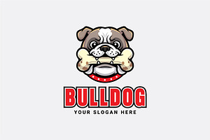 Bulldog Logo Design, a Branding & Logo Template by shazi