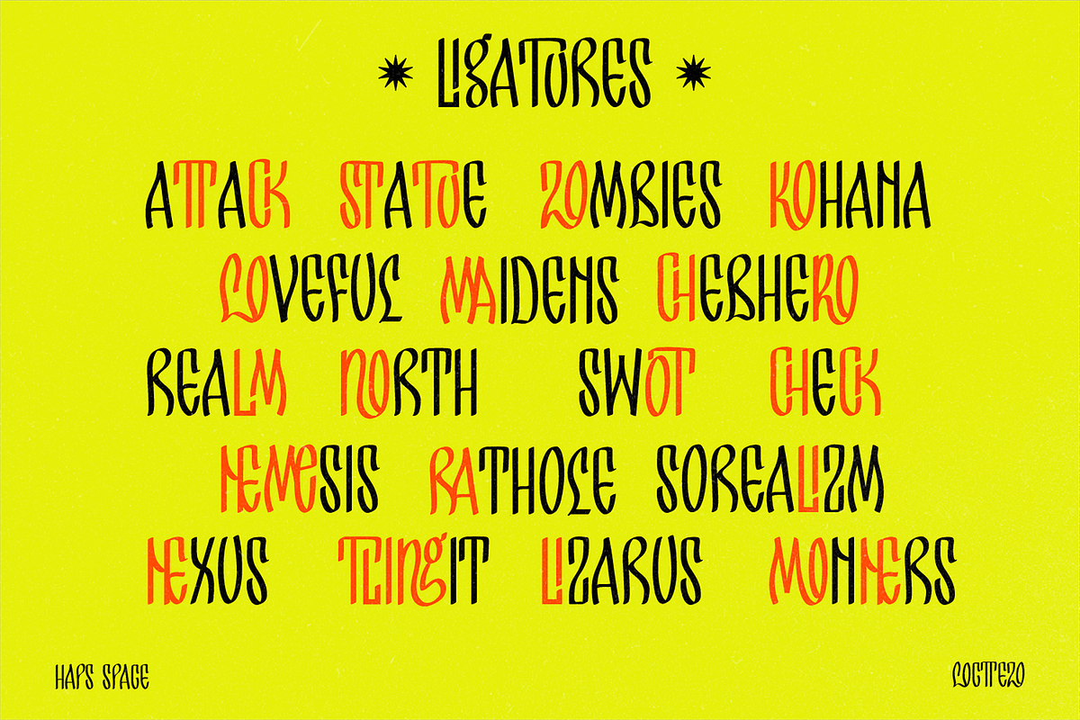 Locttezo Gothic Display, a Blackletter Font by Portocraft (Photo 4 of 13)