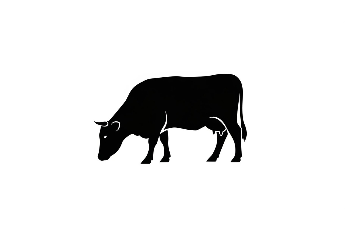 Farm Cow Silhouette Vector Bundle, an Illustration by Designs_River (Photo 43 of 51)