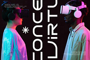 Hyper Vortex Futuristic Display, a Sans Serif Font by timelesstype.co (Thumbnail 17 of 20)