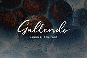 Gallendo, a Script Font by Sarten (Thumbnail 1 of 11)