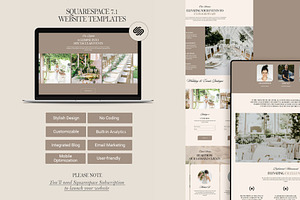 Squarespace Website Event Planner