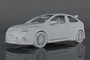 2009 Ford Focus RS, a Cars & Vehicle 3D Model by valtriiu (Thumbnail 12 of 12)