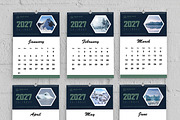 2027 Wall Calendar Template, a Flyer Template by MightyDesign (Thumbnail 2 of 8)