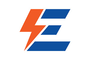 Energy E Letter Logo, a Branding & Logo Template by Rhealea_Design