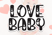 Love Baby | Script Font, a Script Font by Scratchones (Thumbnail 1 of 8)
