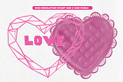 85 Romantic Brush Stamps Procreate, a Brush Add-On by Graphics Resources (Thumbnail 10 of 11)