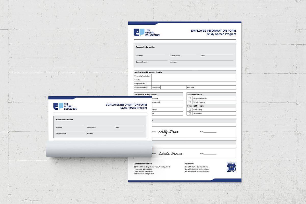 Form Template, a Stationery Template by BrandPacks (Photo 4 of 6)