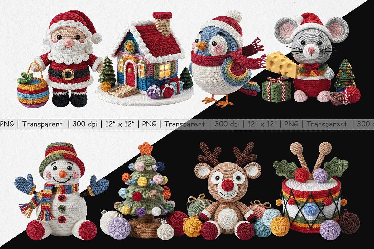 Crochet Christmas, a Graphic by Artnoy (Photo 2 of 5)