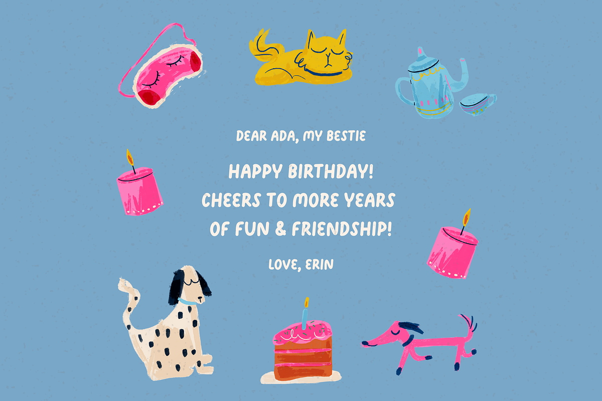 My Best Friend Cute Handwritten Font, a Handwritten Font by EGAFontStudio (Photo 2 of 8)