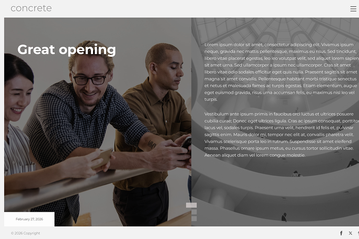 Presentation WordPress Theme, a WordPress Template by Fastredesign (Photo 6 of 8)