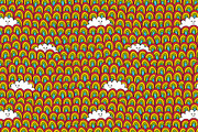 Four seamless patterns, a Pattern Graphic by eka panova (Thumbnail 3 of 5)