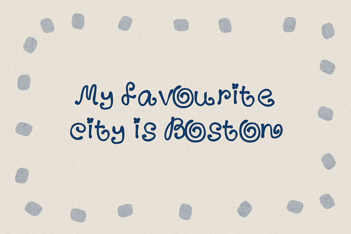 shellstory summer cute fun font, a Handwritten Font by Ashiya Pixel (Photo 5 of 8)