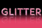 Make Text into GLITTER-filled GLASS!, an Illustration by Blue Lightning TV (Thumbnail 5 of 5)