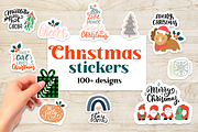 Christmas stickers bundle PNG, an Object Graphic by Let's Art (Thumbnail 1 of 14)