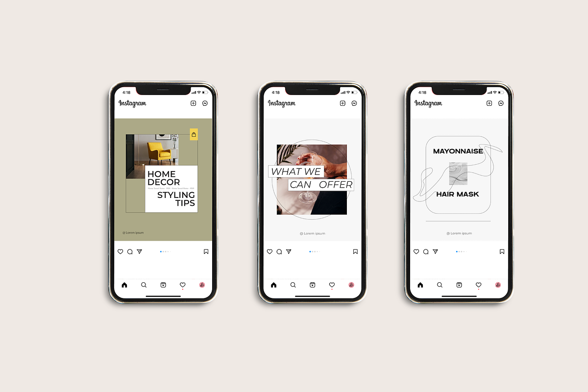 Gué-carousel Instagram template, a Social Media Template by Kimo Studio (Photo 10 of 12)