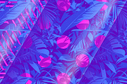 16 Ultraviolet Tropic Patterns, a Pattern Graphic by Alexander Baidin (Thumbnail 6 of 10)