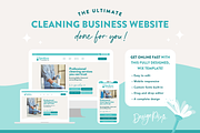 Wix Website Template for Cleaners, a Wix Template by Design Pixie (Thumbnail 2 of 8)