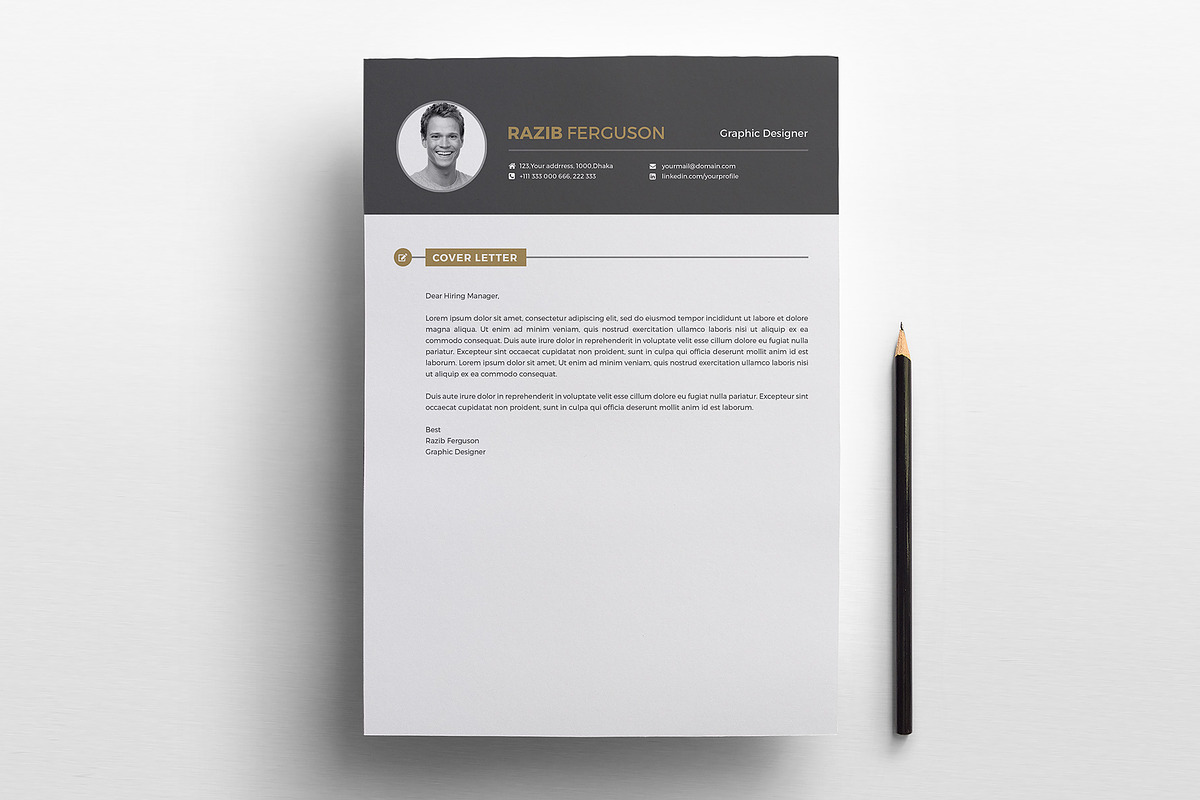 Resume CV, a Resume Template by Rongmistiry (Photo 6 of 6)