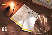 Brochure Mockup, a Books & Magazine Mockup by WebAndCat (Thumbnail 1 of 9)