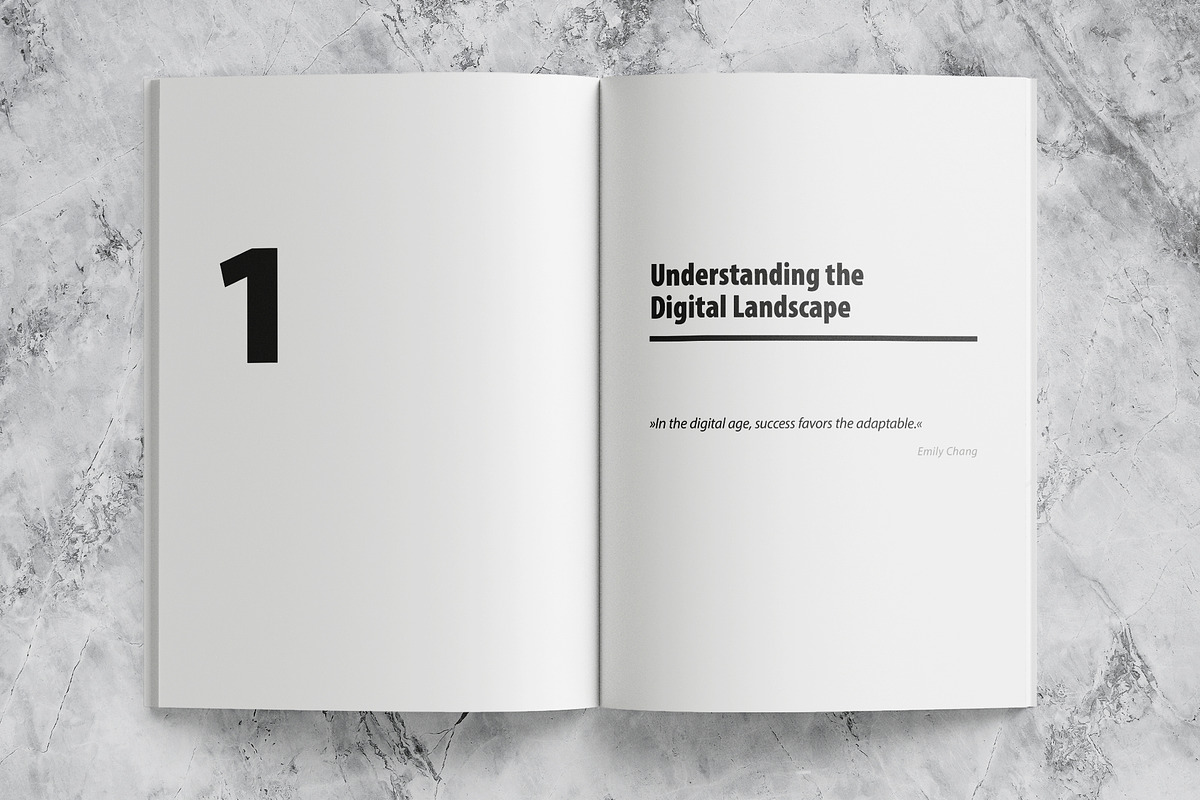 Plain Book Template, a Magazine Template by Template Temple (Photo 5 of 10)