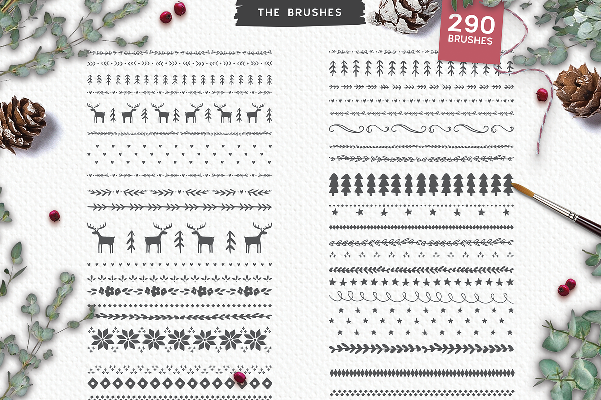 Sweater Weather Vector Brushes, a Brush Add-On by Emily Spadoni (Photo 9 of 11)