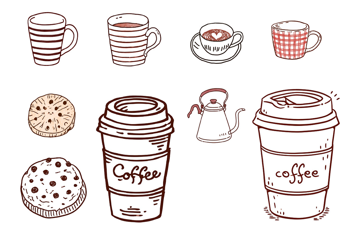 Coffee Lover PNG Clipart Bundle, a Seasonal Illustration by CitraGraphics (Photo 5 of 5)