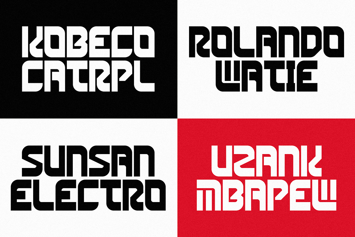 Space Over - Futuristic Sans Serif, a Sans Serif Font by figuree studio (Photo 9 of 10)