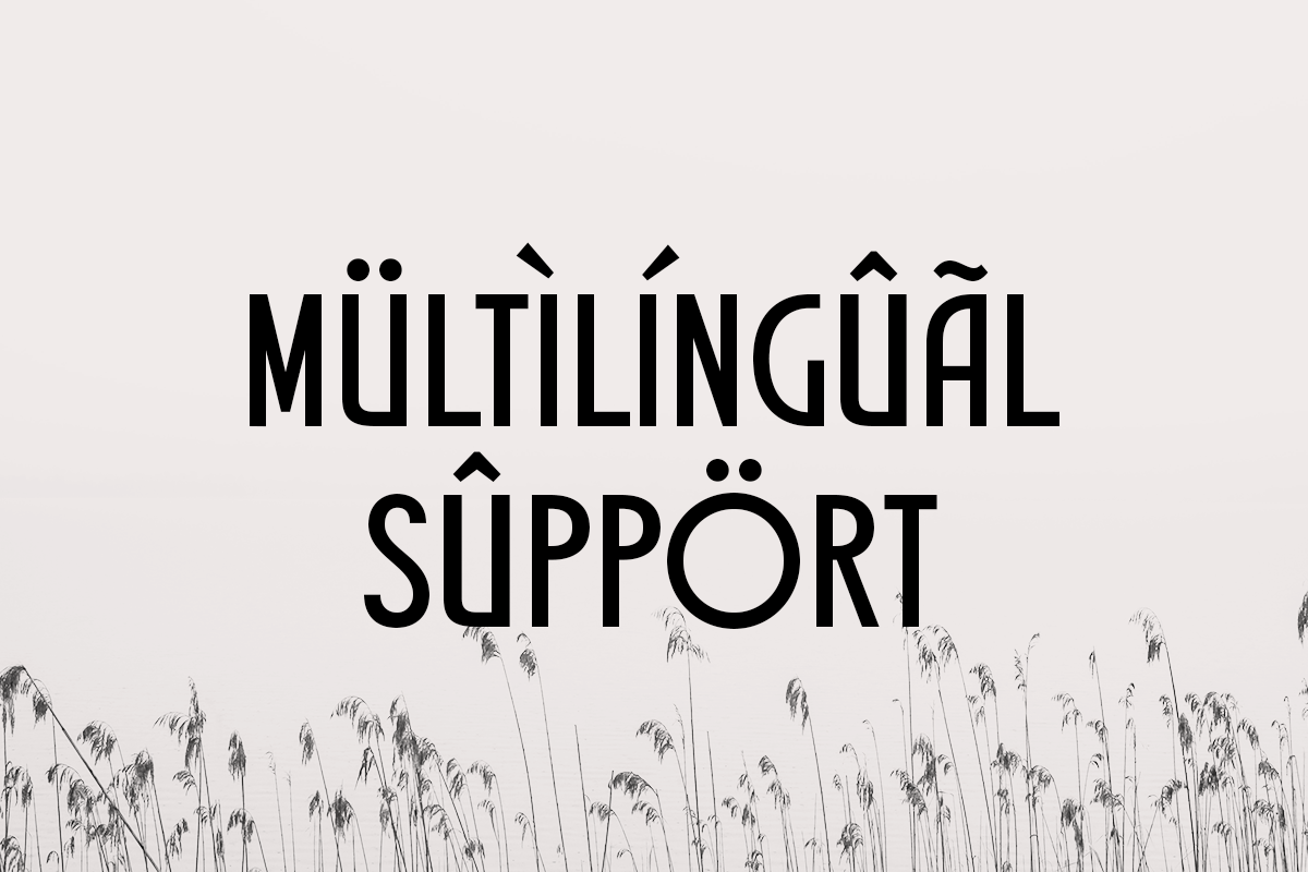 Art Galleria - Modern Display Font, a Sans Serif Font by Sensatype (Photo 10 of 12)