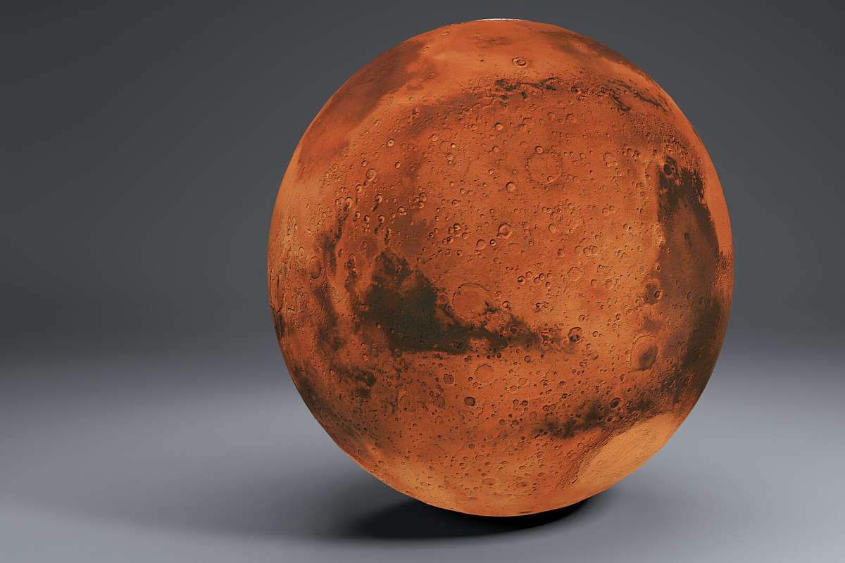 Mars 8k Globe, an Environmental 3D Model by Flash My Pixel (Photo 4 of 9)