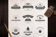 280 Outdoor logos and badges, a Branding & Logo Template by Vasya Kobelev (Thumbnail 48 of 83)