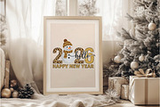 Hello 2026 New Year PNG, an Illustration by DreamArtGraphic (Thumbnail 2 of 5)