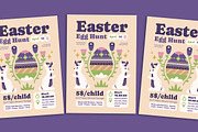 Easter Egg Hunt Flyer, a Flyer Template by Gumico Studio. (Thumbnail 1 of 3)