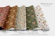 Fall Clipart Dahlia Flowers, an Illustration by WatercolorWind (Thumbnail 9 of 11)