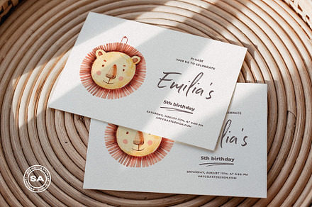 Kids Cards Mockup